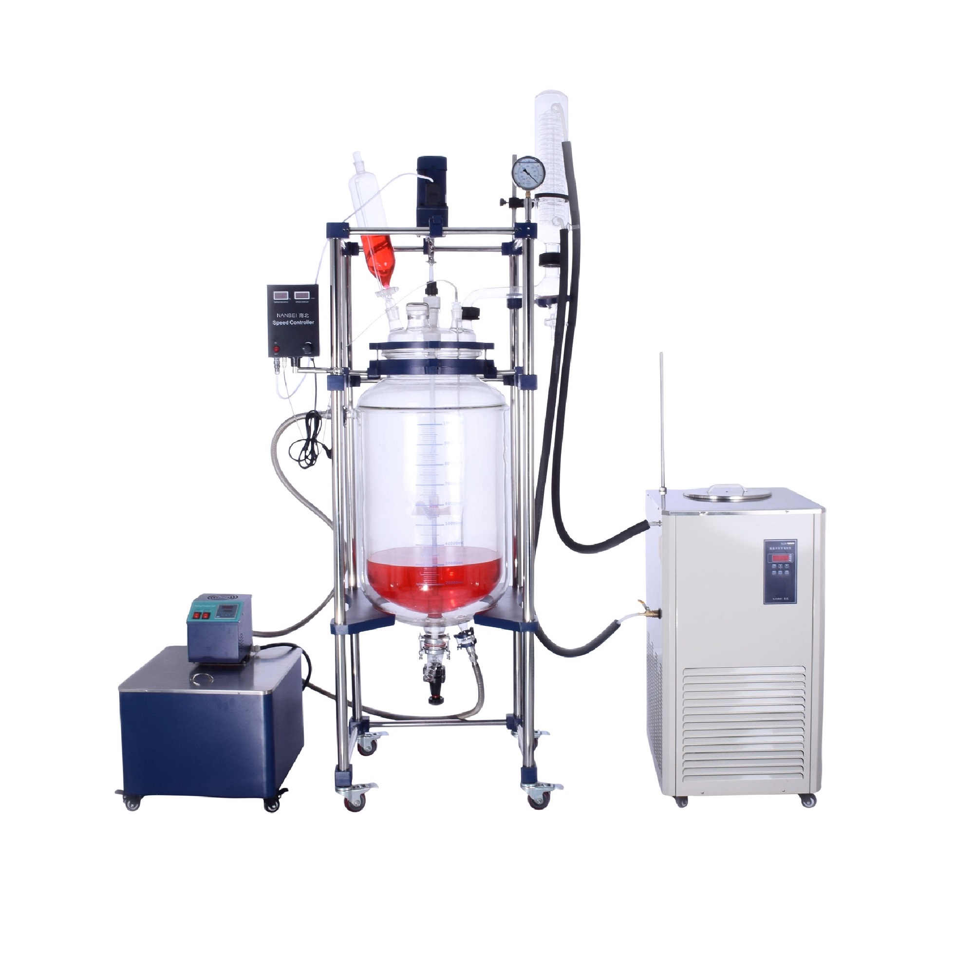 10L Jacketed Glass Reactor